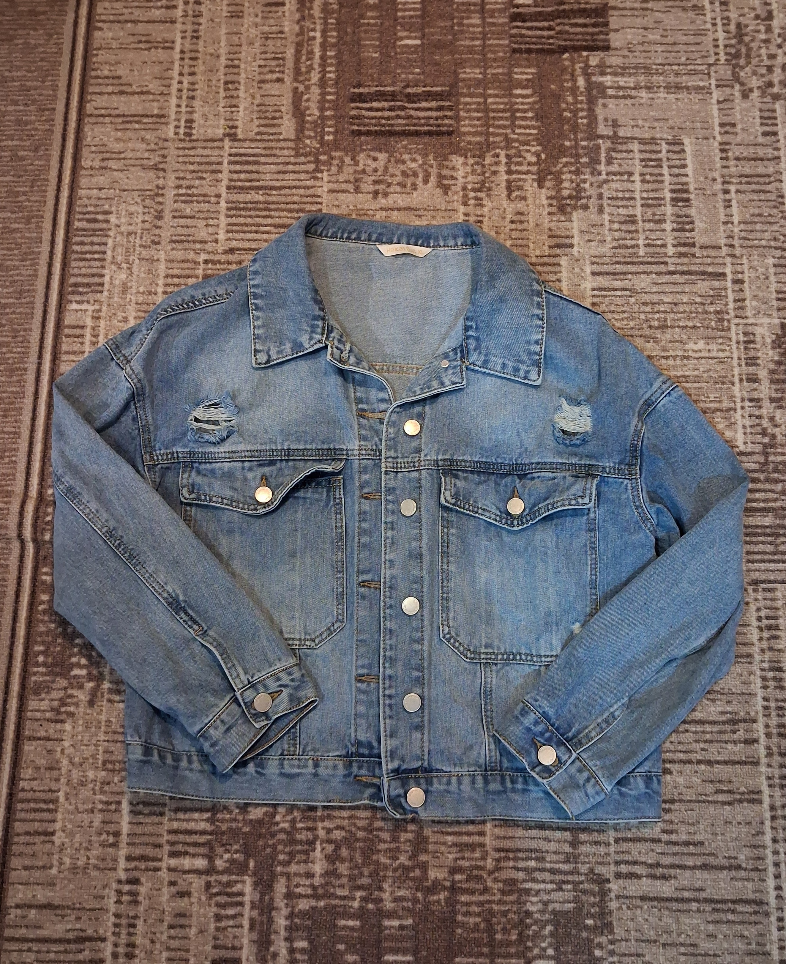 АКЦИЯ! Джинсовая молодежная ветровка