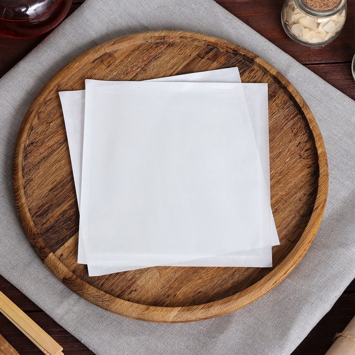 Пакет для выпечки с окном, белый, 18×19 см