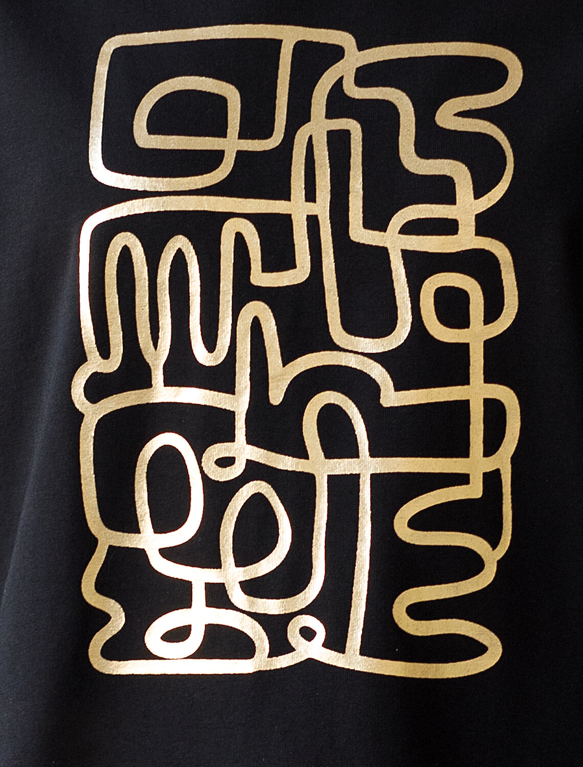 ст. цена1490руб.! VILATTE Футболка D49.098черный_лабиринт