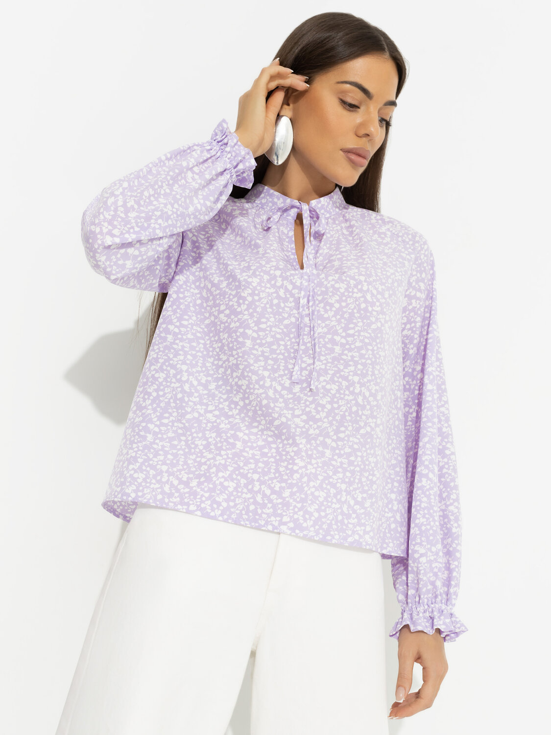 ст. цена1813руб.! CHARUTTI Блуза 11631Сиреневый