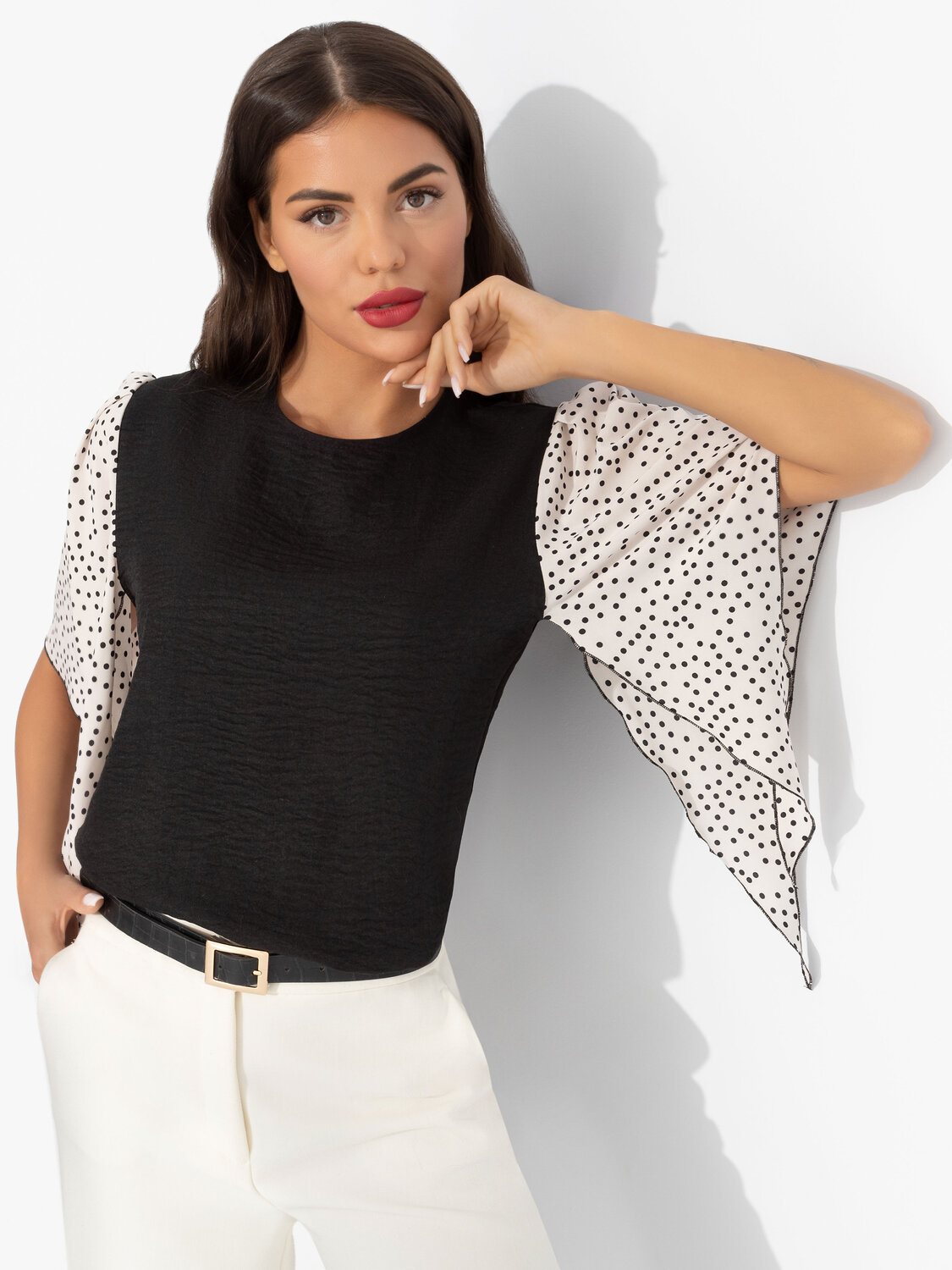 ст. цена1813руб.! CHARUTTI Блуза 11807Черный