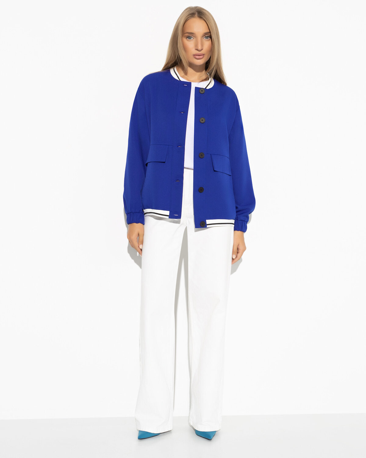 ст. цена1813руб.! CHARUTTI Бомбер 10958синий