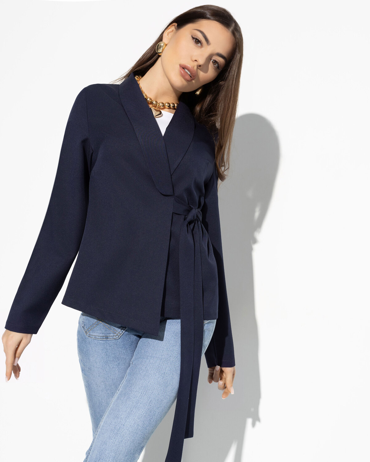 ст. цена1813руб.! CHARUTTI Жакет 9993синий