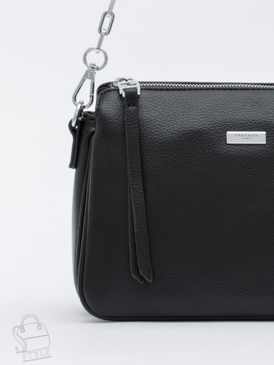 Сумка женская 2107-3S black Velina Fabbaino-Safenta