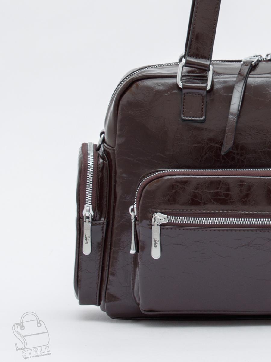 Сумка женская 5602S coffee Velina Fabbiano-Safenta