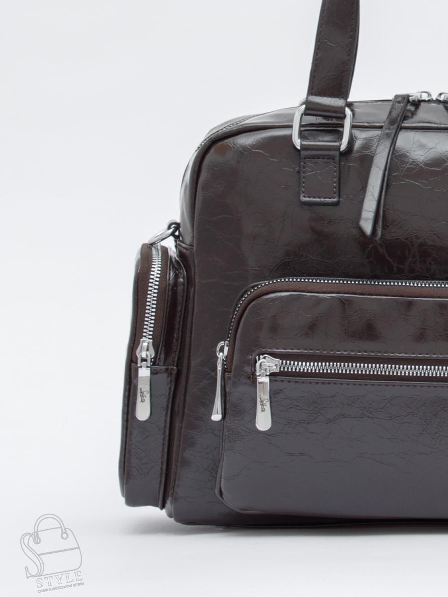 Сумка женская 5602S d.gray Velina Fabbiano-Safenta