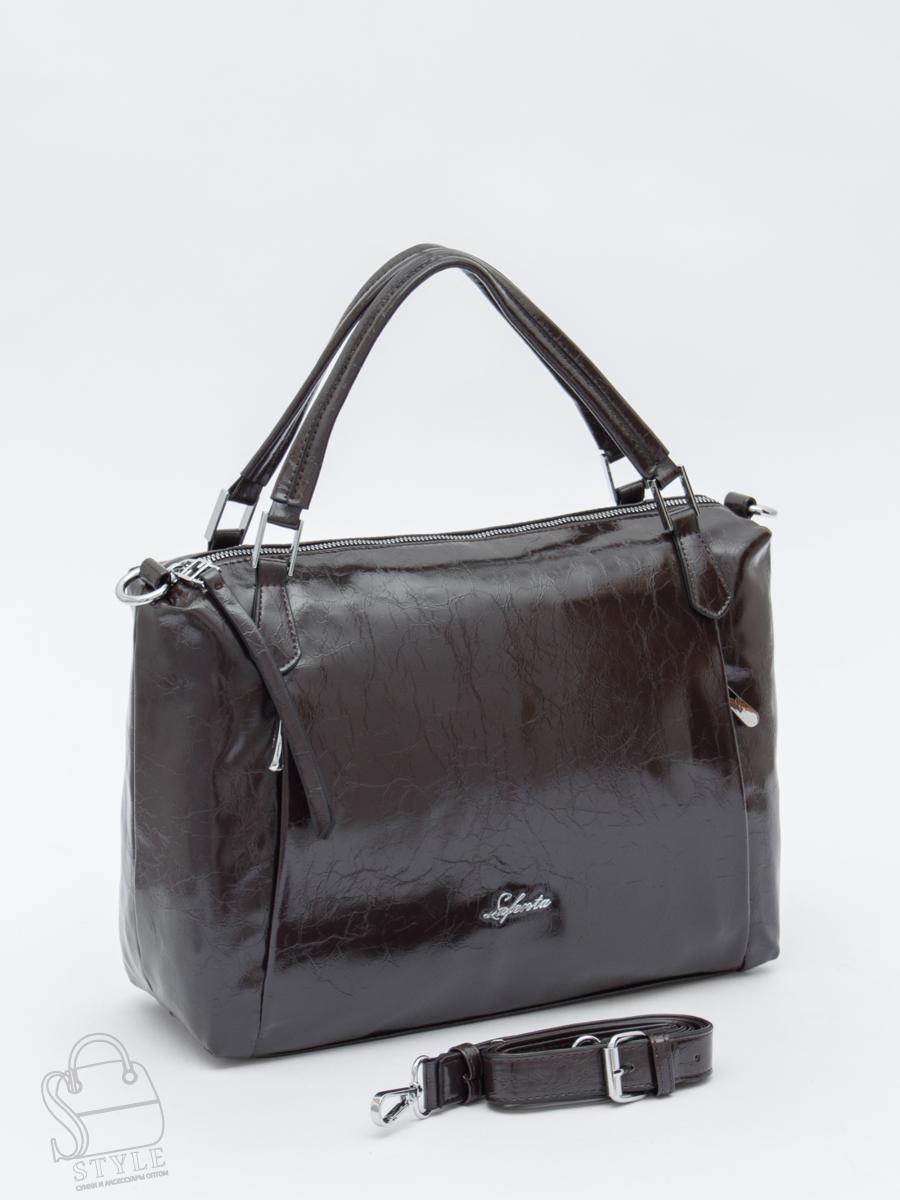 Сумка женская 592403-1S d.gray Velina Fabbiano-Safenta