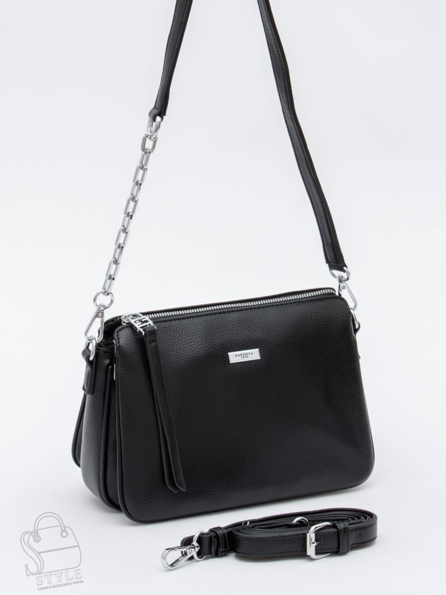 Сумка женская 2107-3S black Velina Fabbaino-Safenta