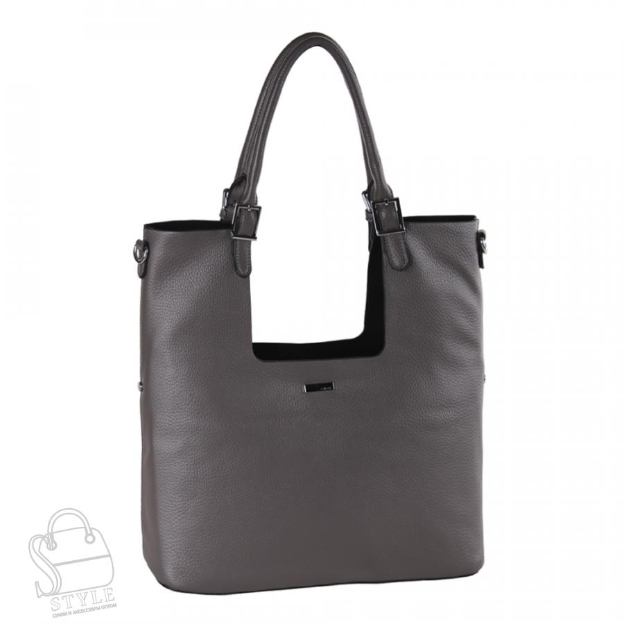 Сумка женская 593453 gray Velina Fabbiano-Safenta