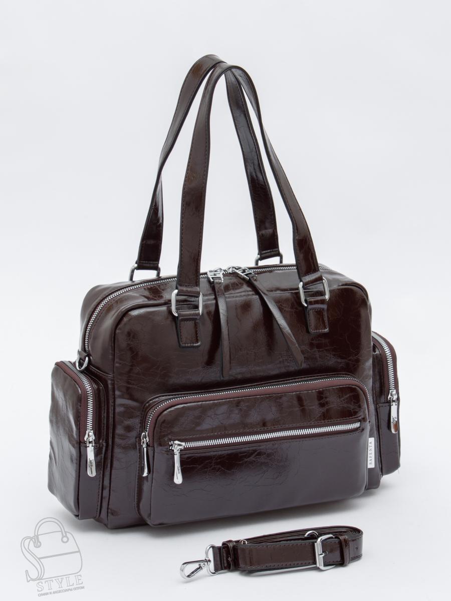 Сумка женская 5602S coffee Velina Fabbiano-Safenta