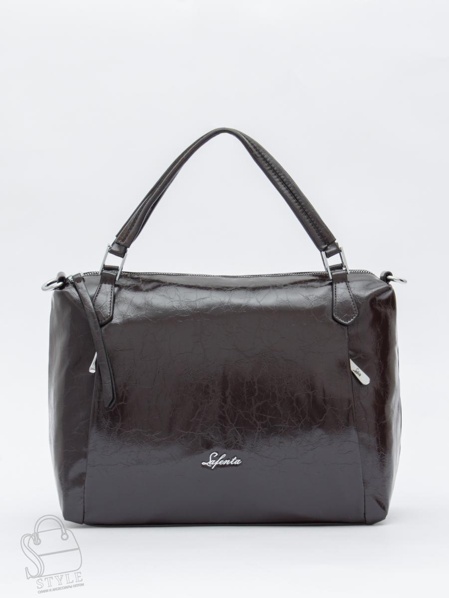 Сумка женская 592403-1S d.gray Velina Fabbiano-Safenta