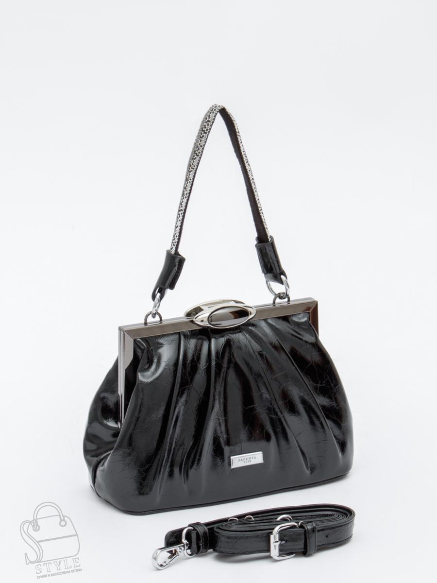 Сумка женская 2242-1S black Velina Fabbiano-Safenta