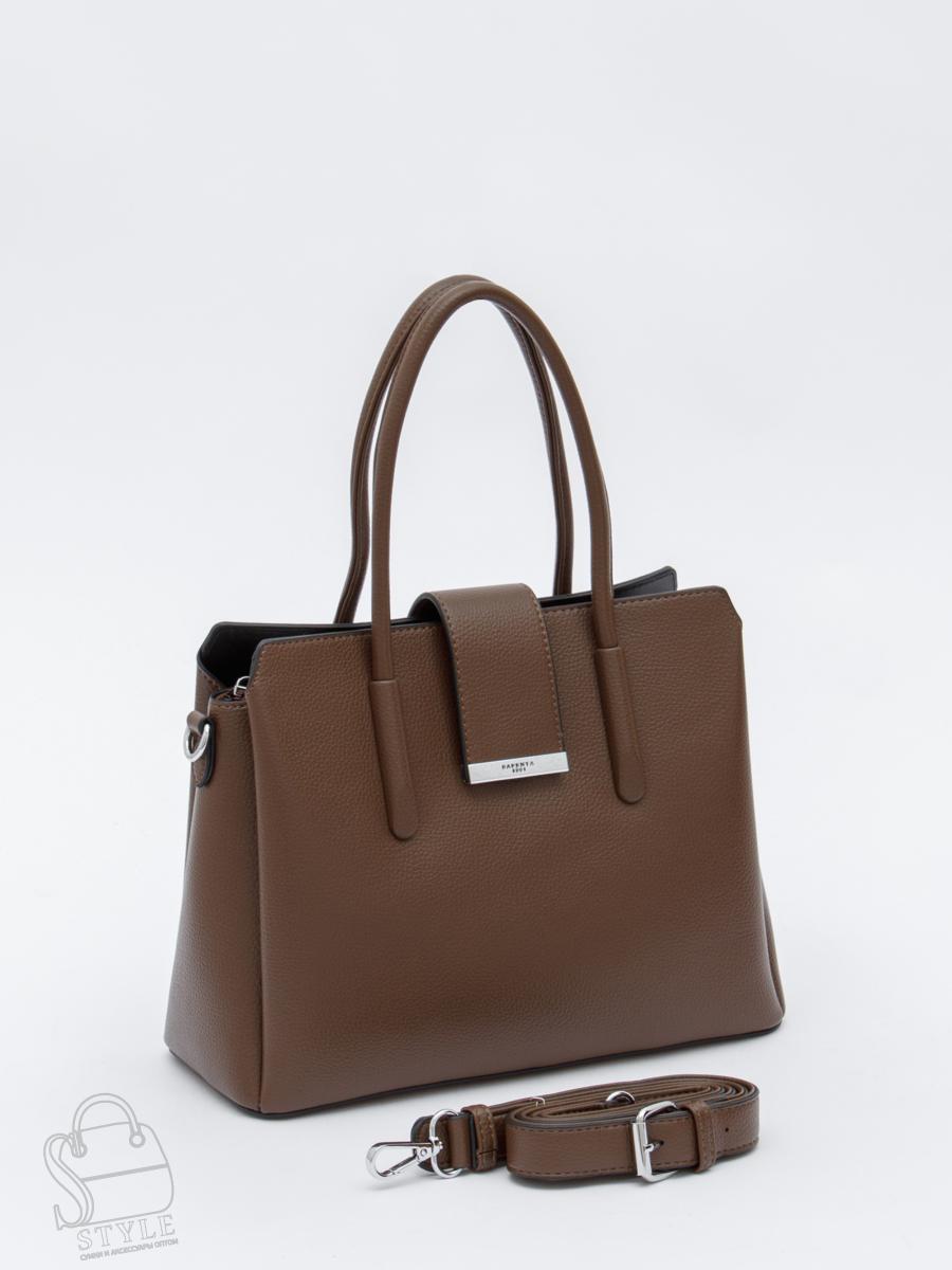 Сумка женская 5266S coffee Velina Fabbaino-Safenta