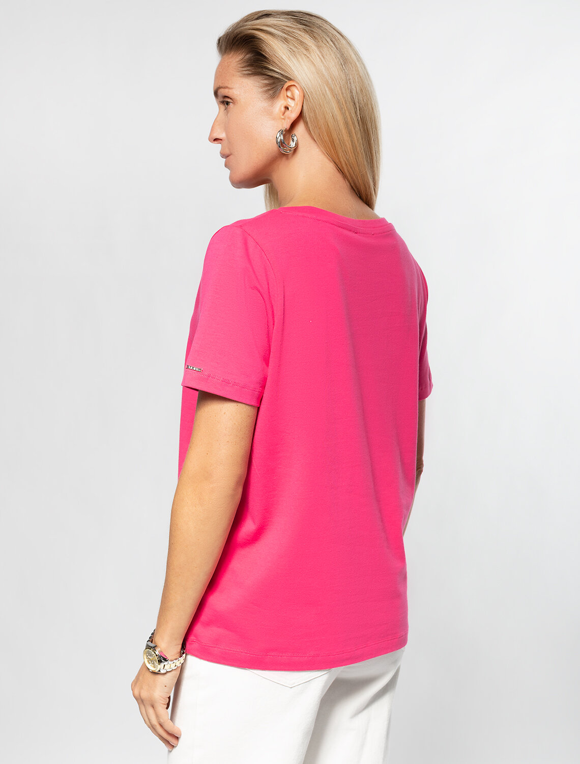 ст. цена940руб.! VILATTE Футболка D49.919цикламеновый