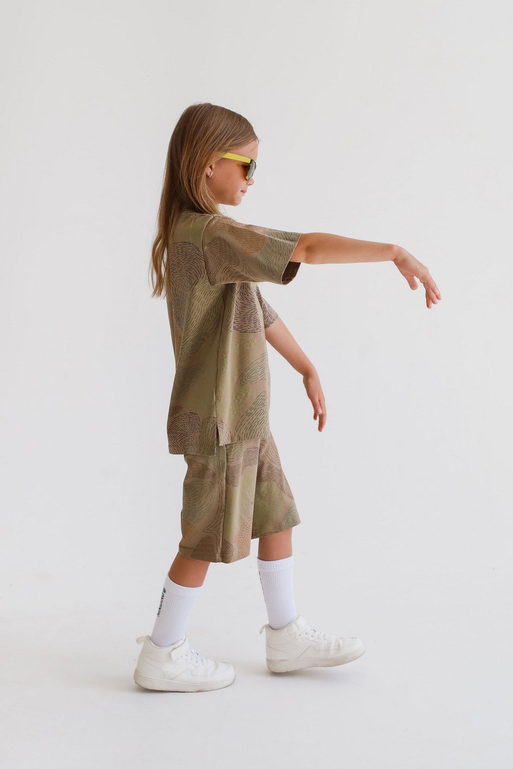 Носки детские удлиненные Minidino без рисунка белый