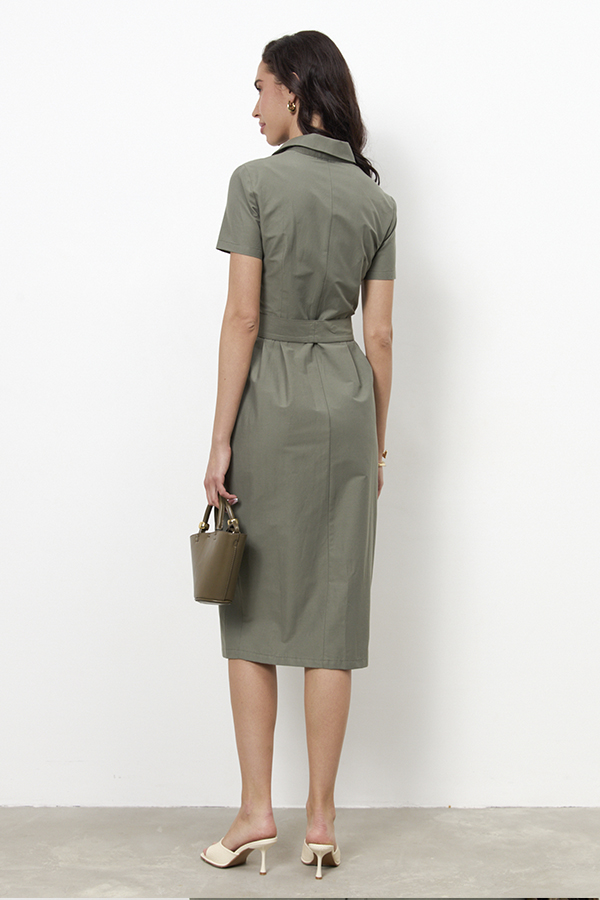 Ст.цена 5150р 68066 Платье зелёный