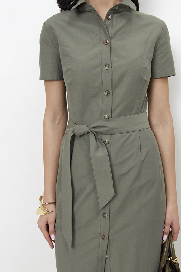 Ст.цена 5150р 68066 Платье зелёный