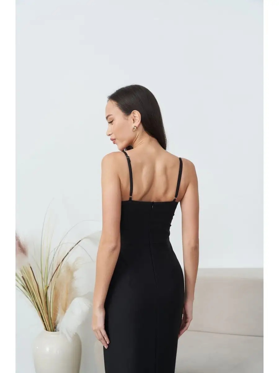 Платье DR 22-2267-2 черный