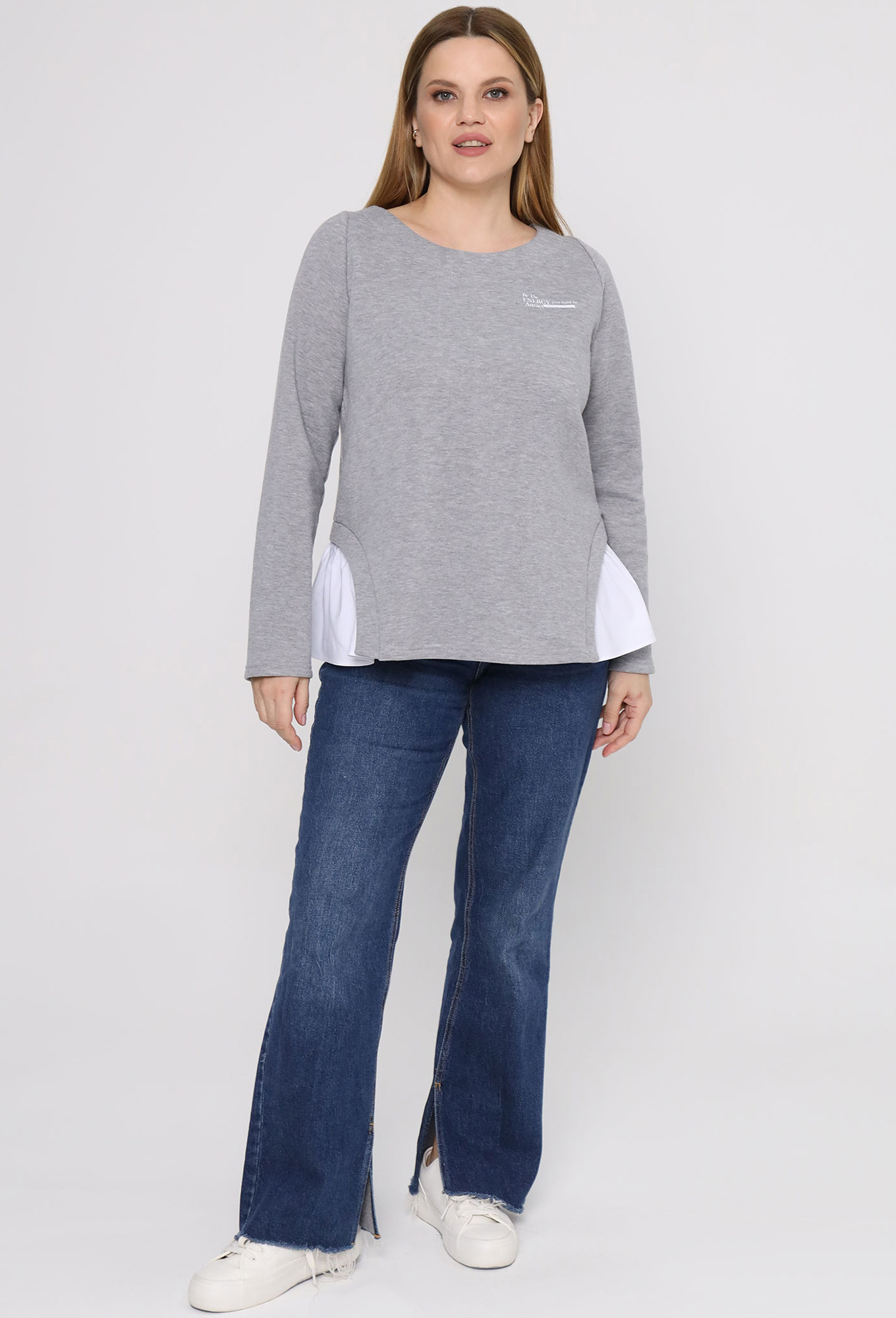 ст. цена1899руб.! Джемпер Panda 122540 серый