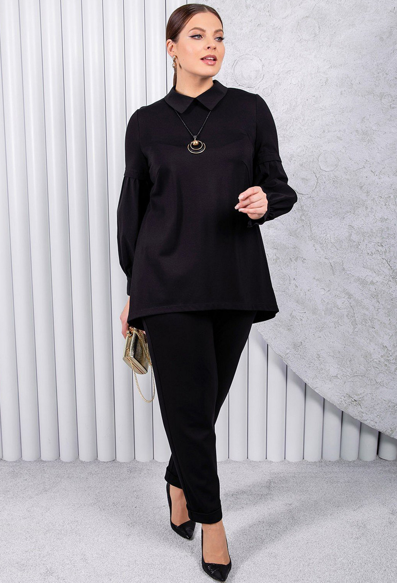 ст. цена1799руб.! Джемпер ASV 2451 чёрный