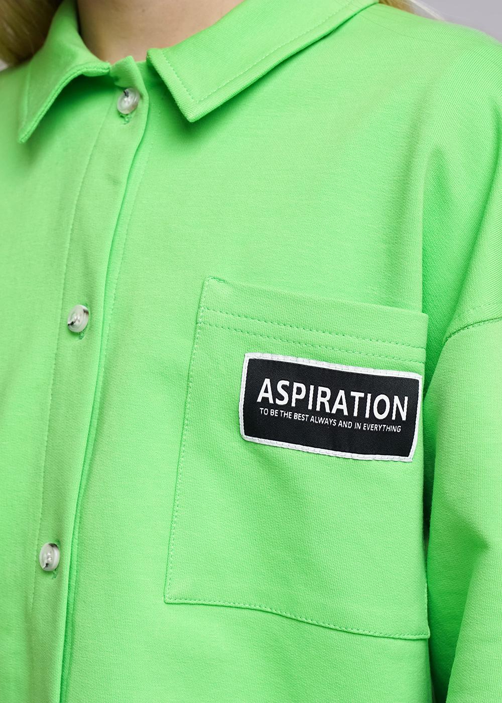 Ст.цена 1300р CLE 846438/71у Рубашка детская 846438/71у св.зелёный