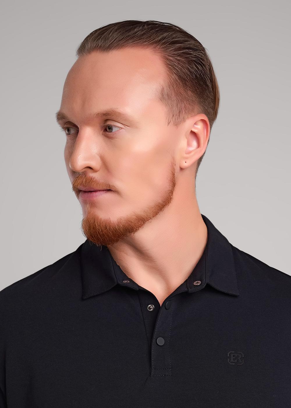 Ст.цена 1719р CLE 452644/21эф_п Поло мужское 452644/21эф_п чёрный