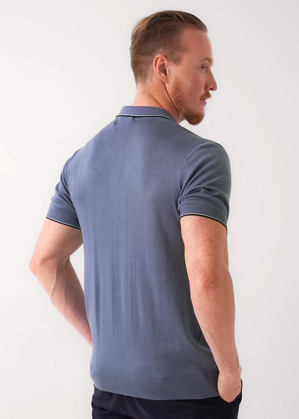 Ст.цена 1529р CLE 454542/11ха Поло мужское 454542/11ха т.голубой