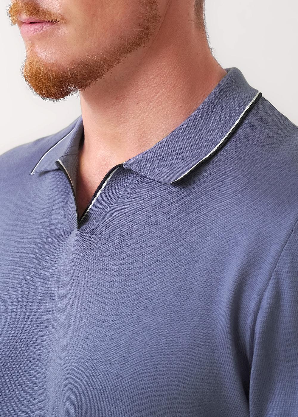 Ст.цена 1529р CLE 454542/11ха Поло мужское 454542/11ха т.голубой