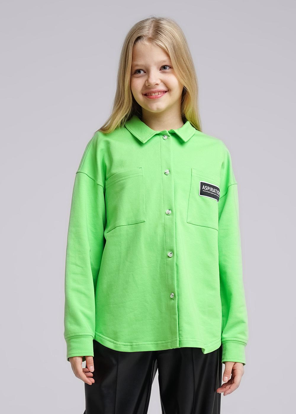 Ст.цена 1300р CLE 846438/71у Рубашка детская 846438/71у св.зелёный