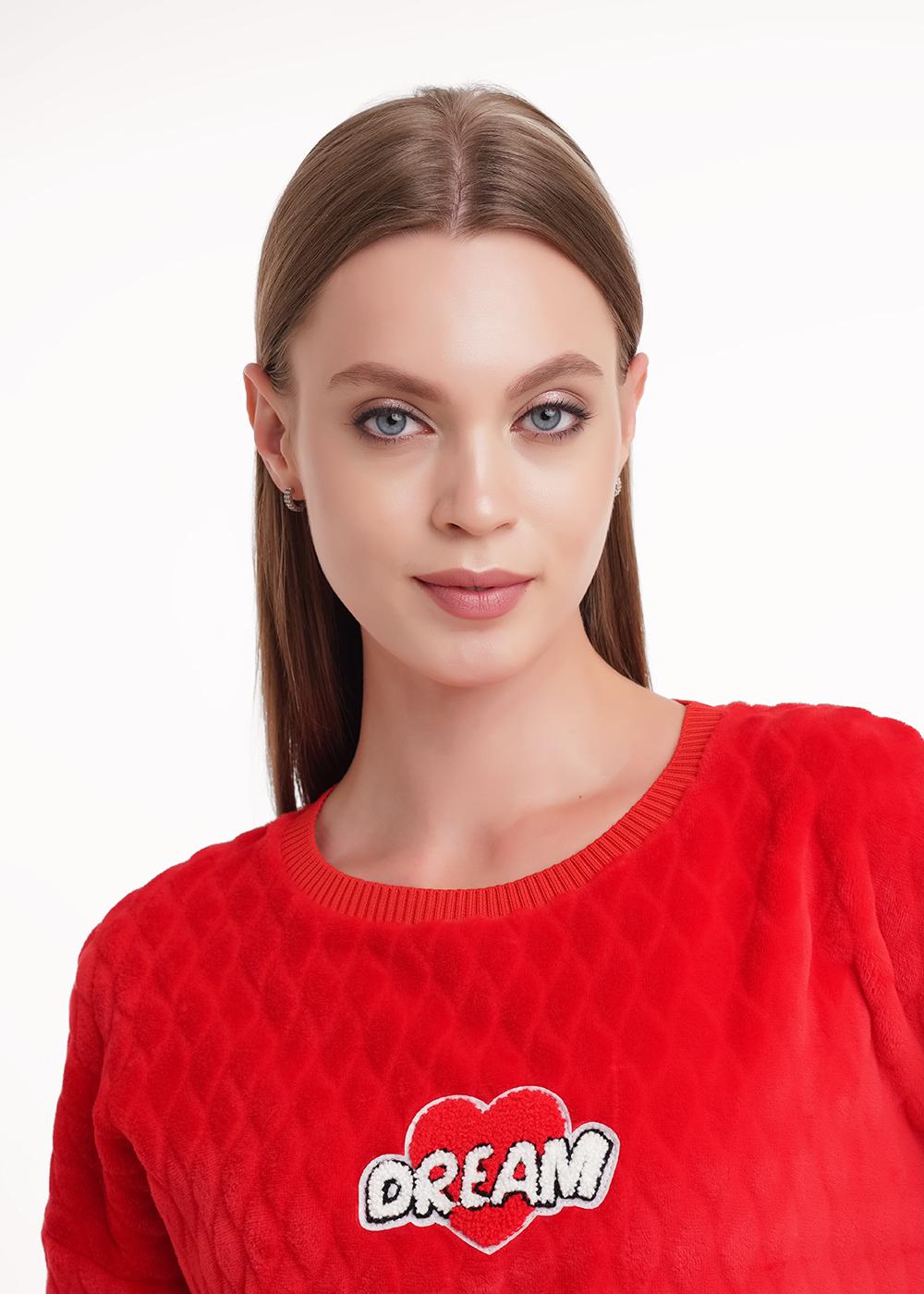 Ст.цена 1590р CLE LPC15-1178/1 Комплект женский для дома LPC15-1178/1 красный