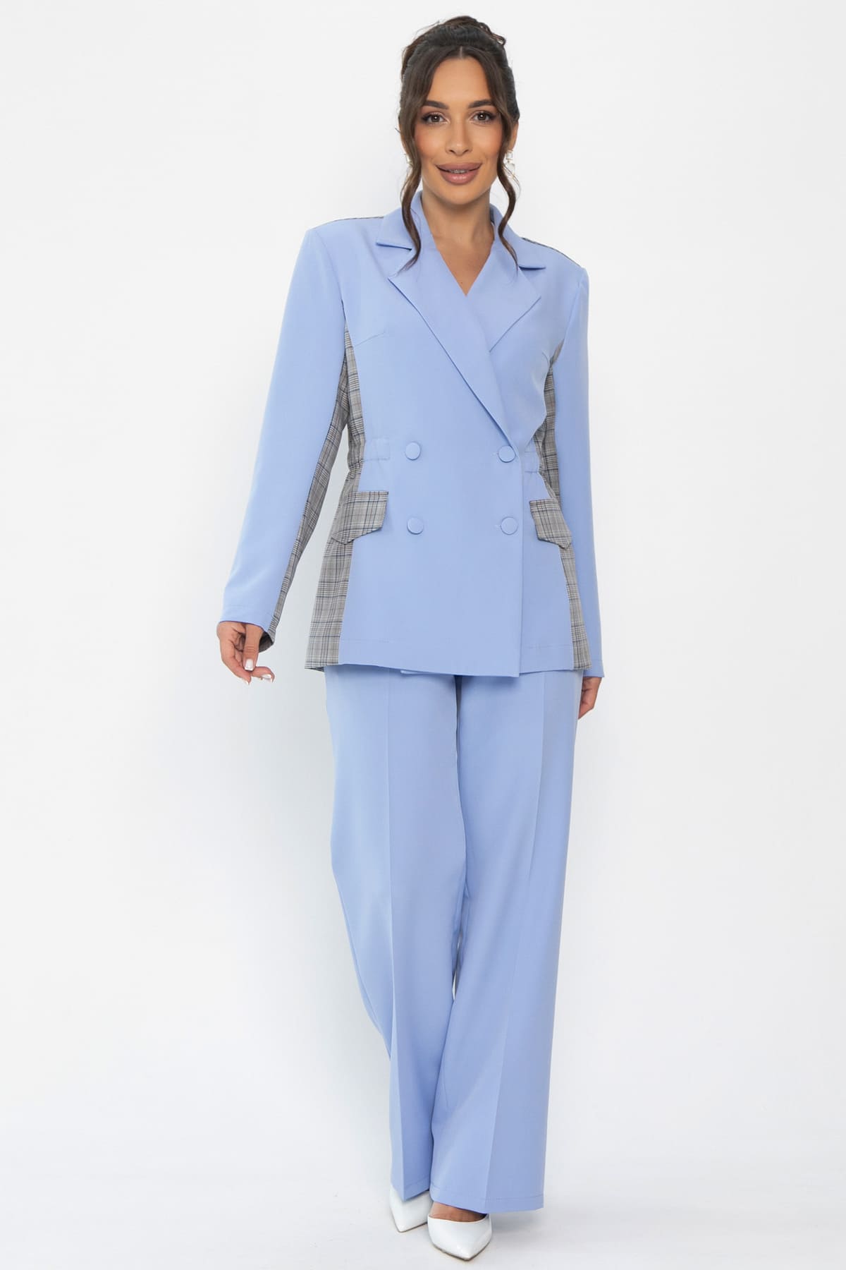 Пиджак Бренда (голубой) Б13891-33М