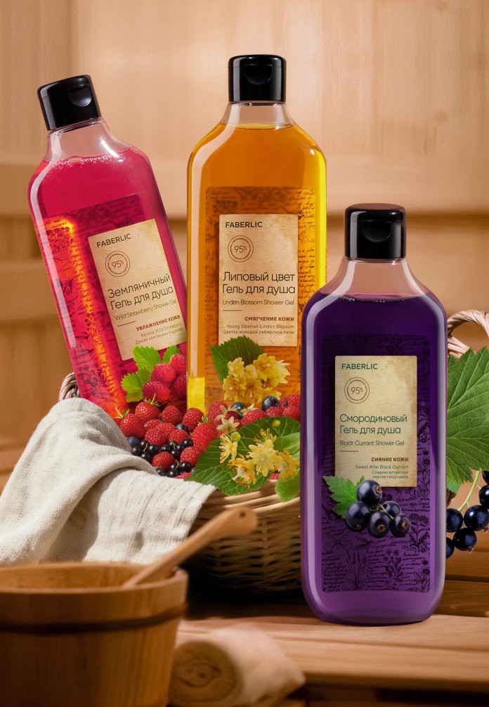 Смородиновый гель для душа