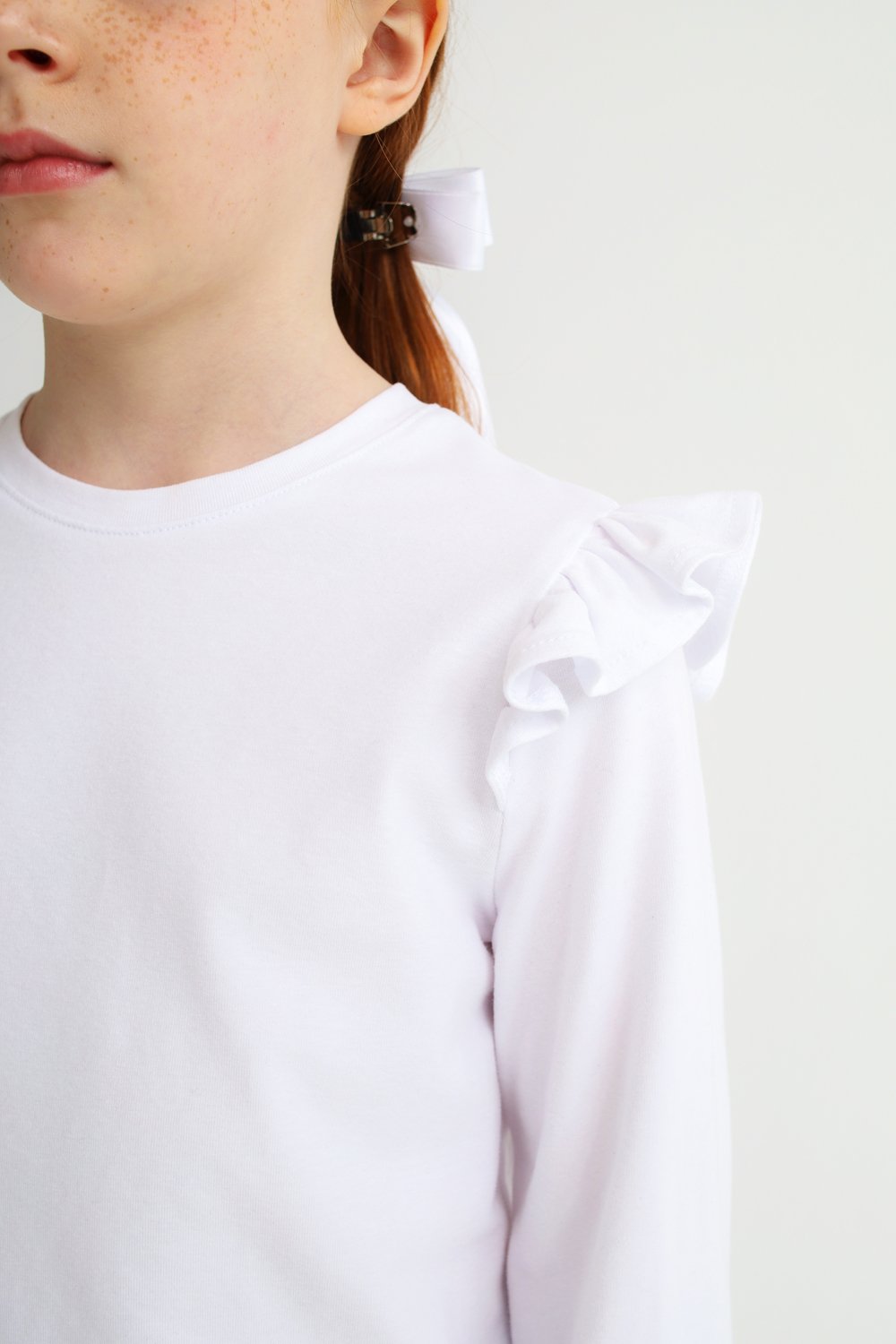 Лонгслив Тутти белый