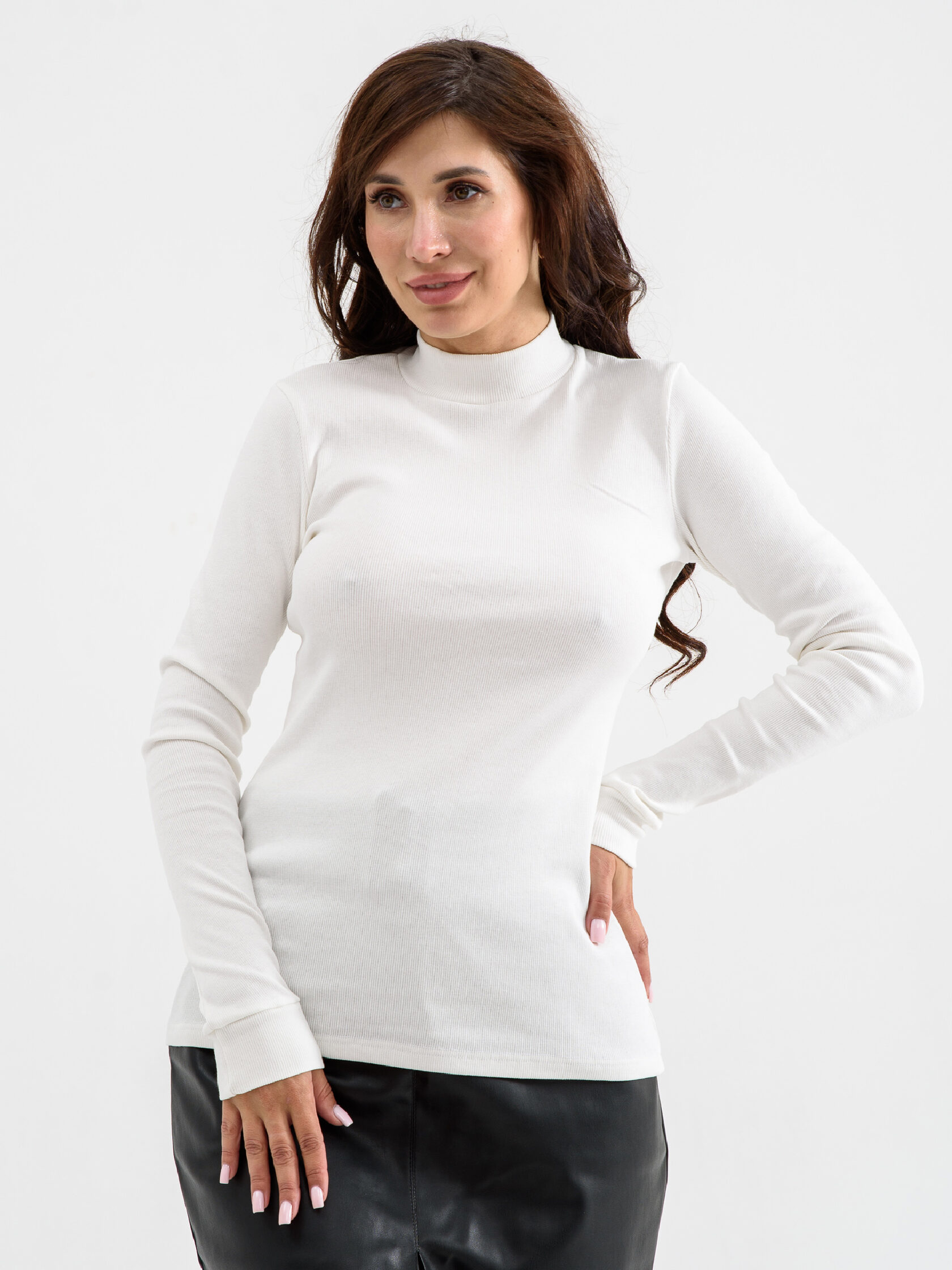 СТ. ЦЕНА 560 руб//Водолазка женская (стойка)