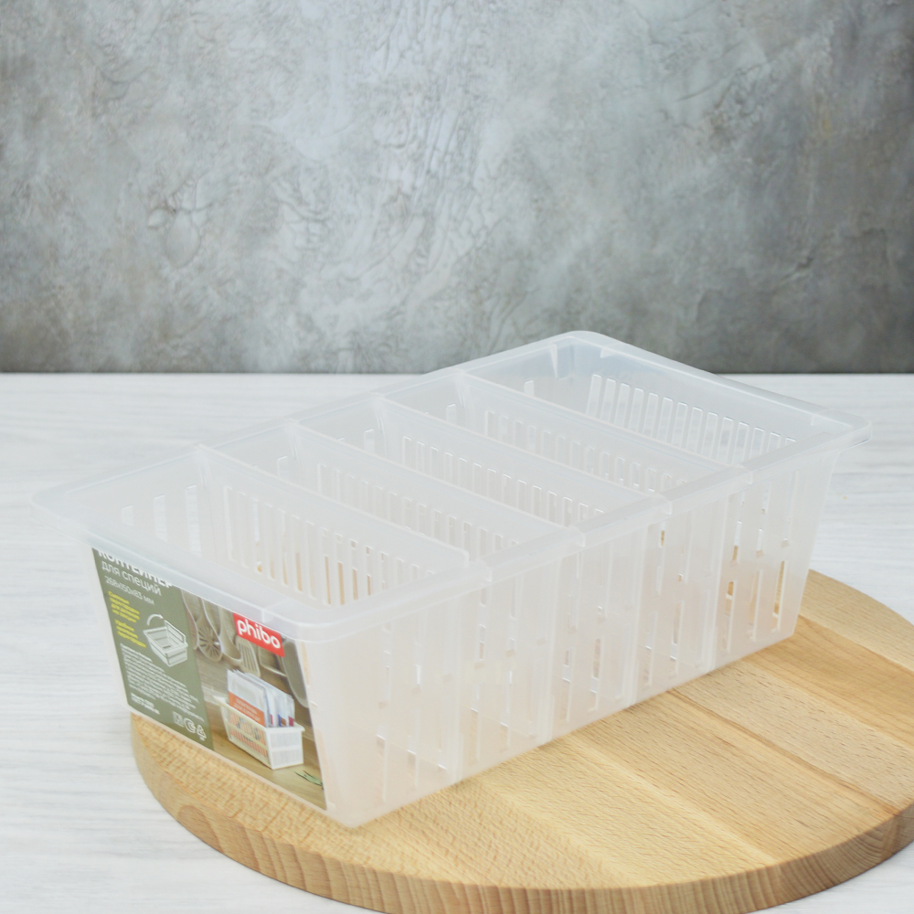 Контейнер для специй 268*150*83мм, бесцветный