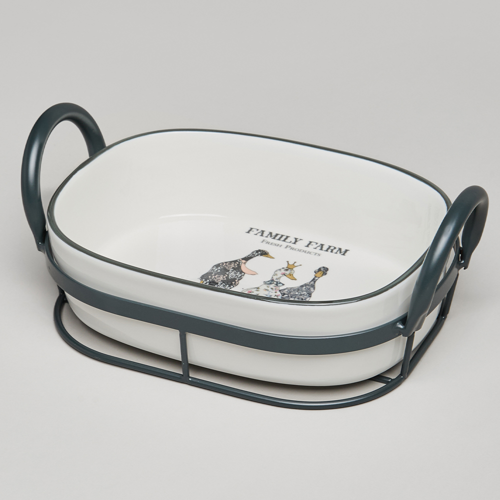 Форма 25*15,5*9см на металлической подставке