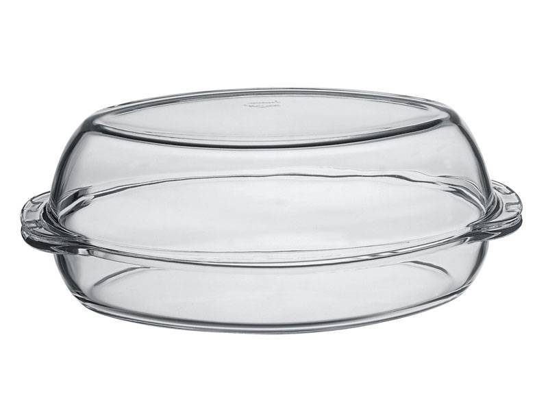 Форма жаропрочная овальная с крышкой 2,85л и 1,8л Borcam