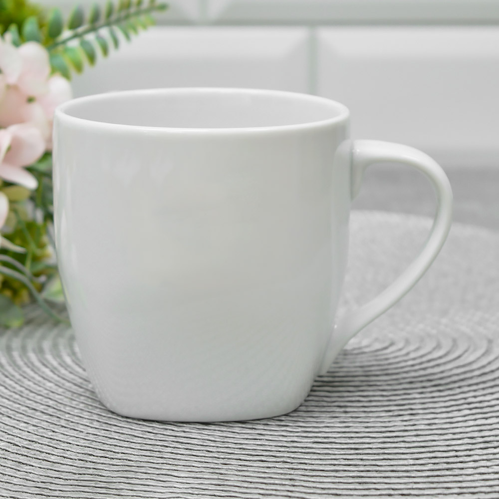 Кружка 400мл форма Квадро Без деколи