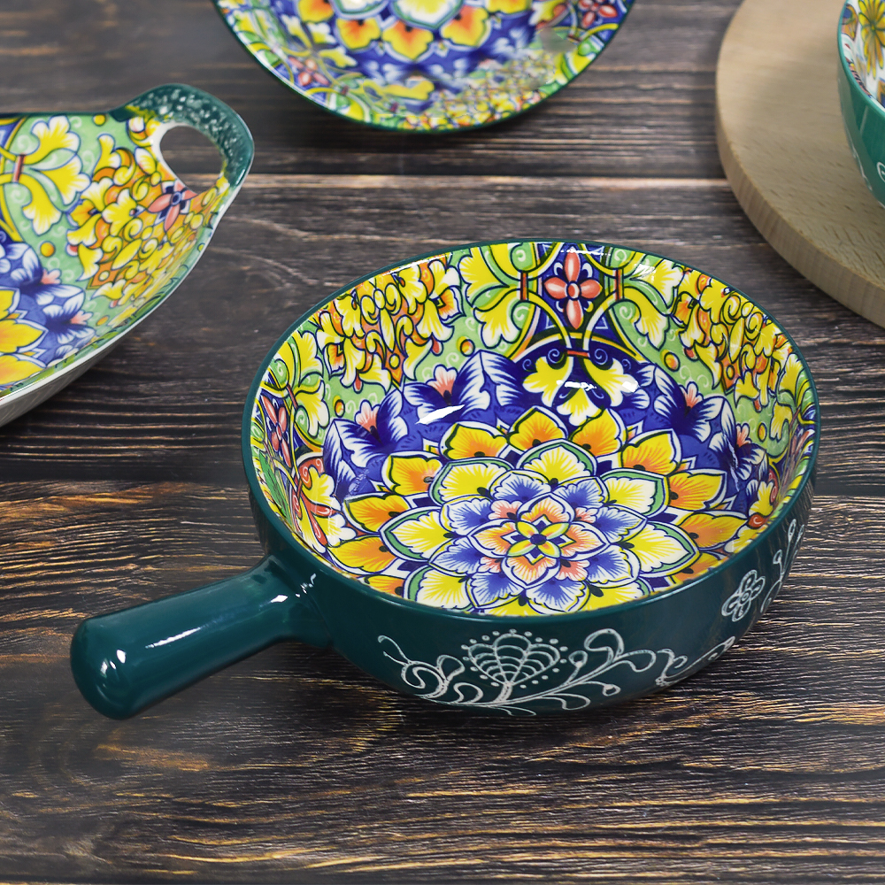 Кокотница с ручкой