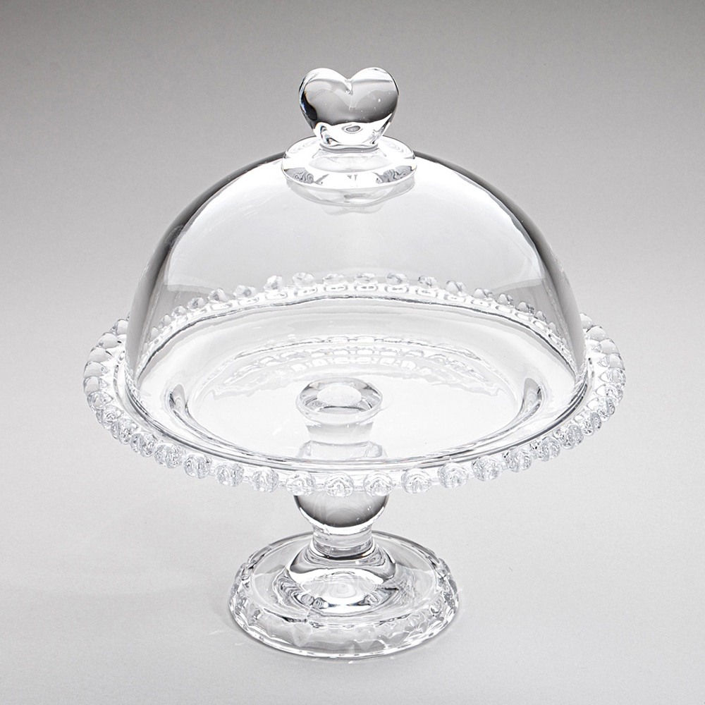 Блюдо на ножке с крышкой 19,5*20,5см