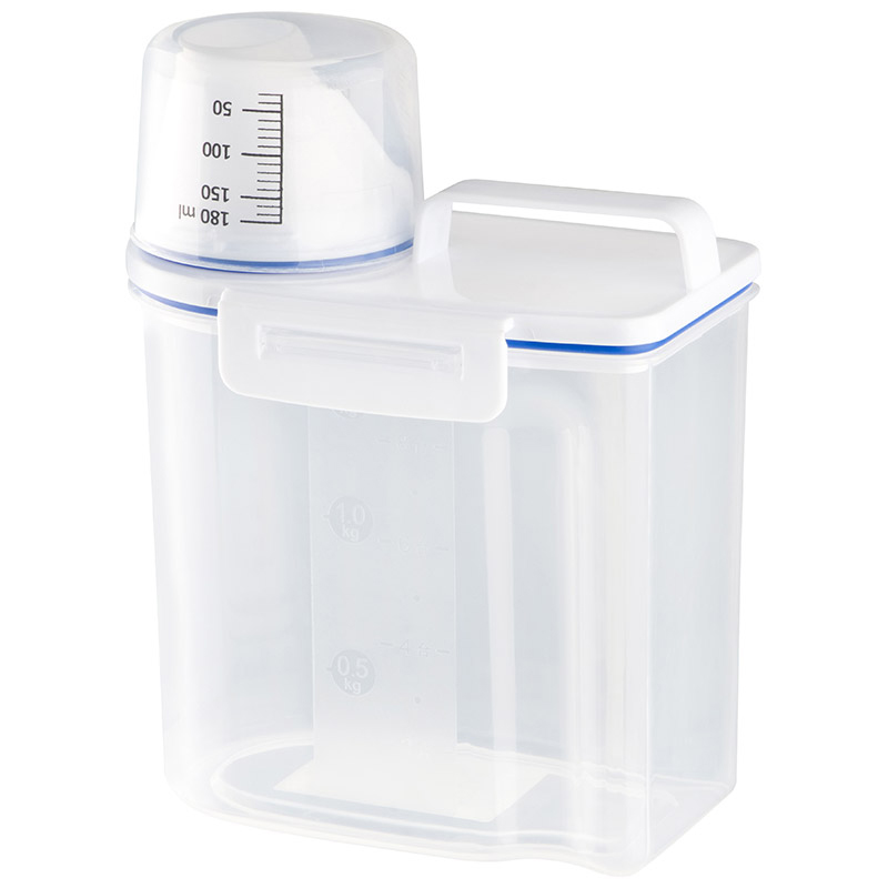 Контейнер для сыпучих продуктов 1,6л с мерным стаканом