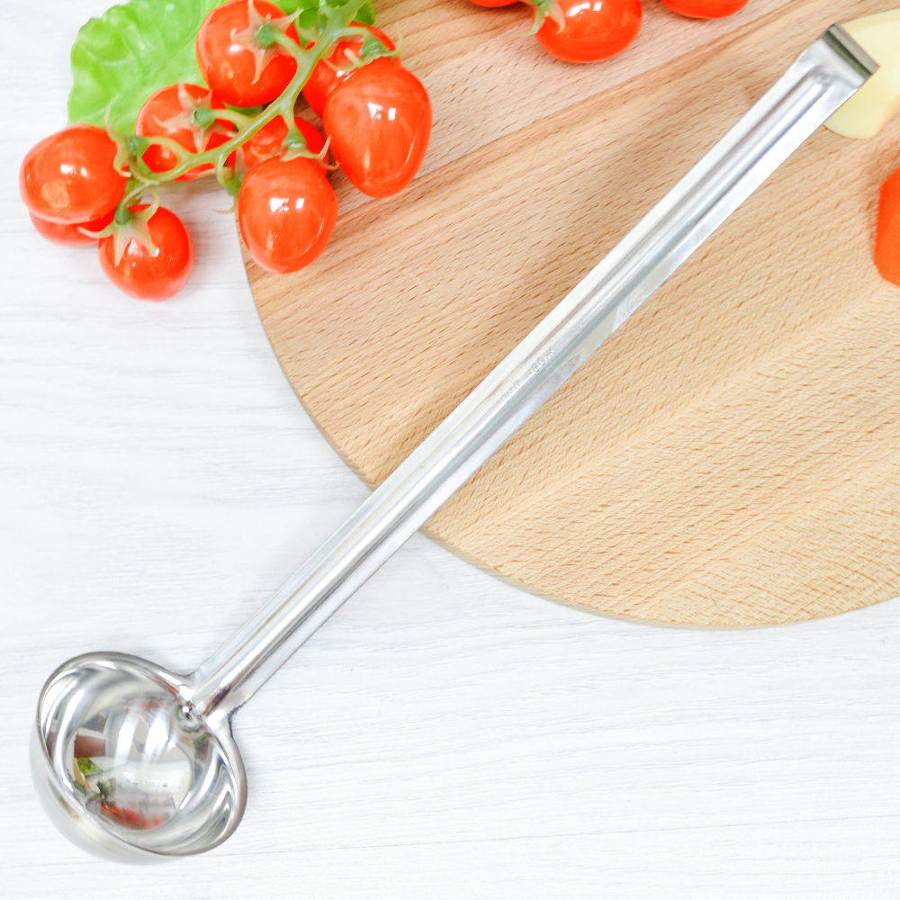 Половник 60мл профессиональный цельнотянутый, длина ручки 26см