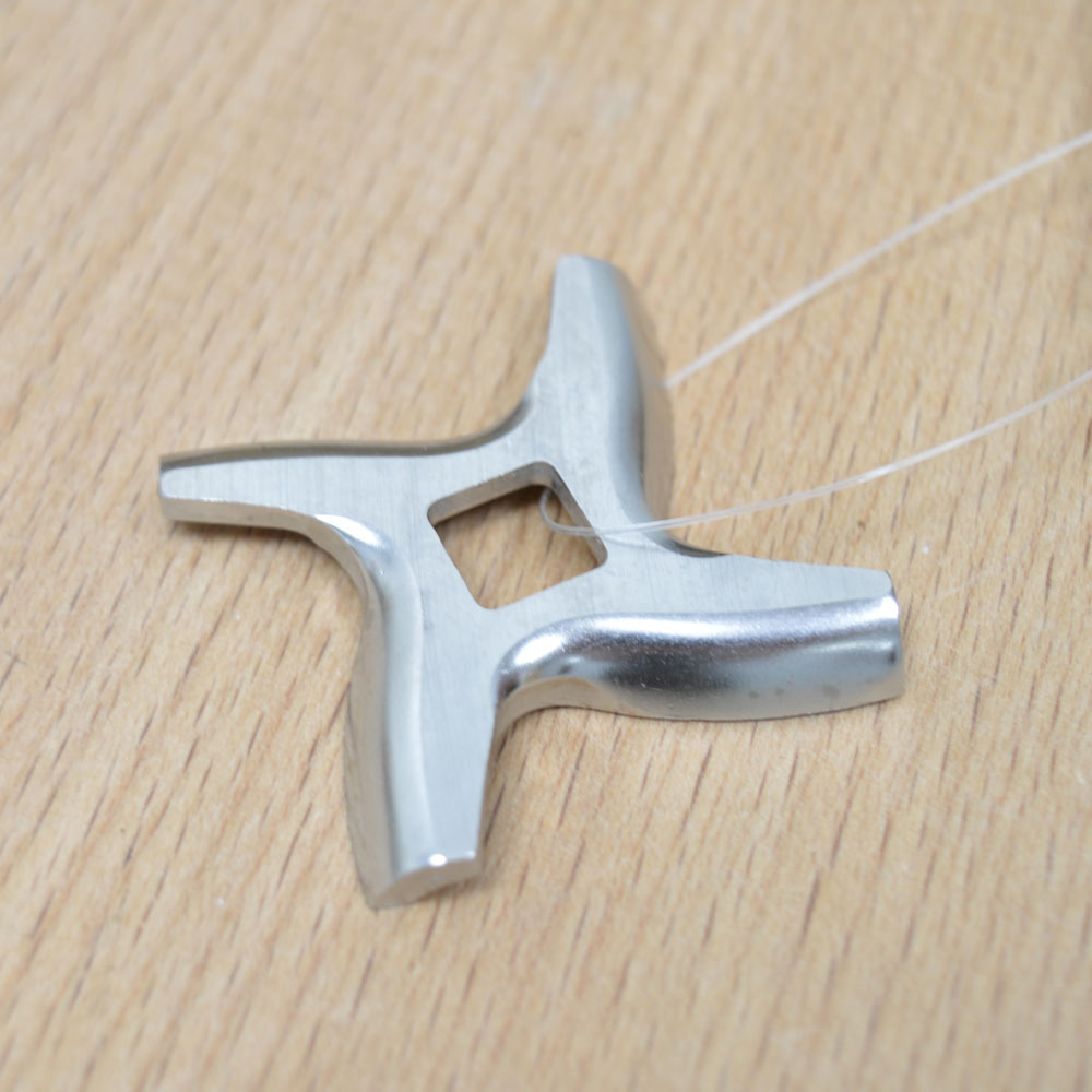 Нож для мясорубки электро (4-х гранный) хром Moulinex