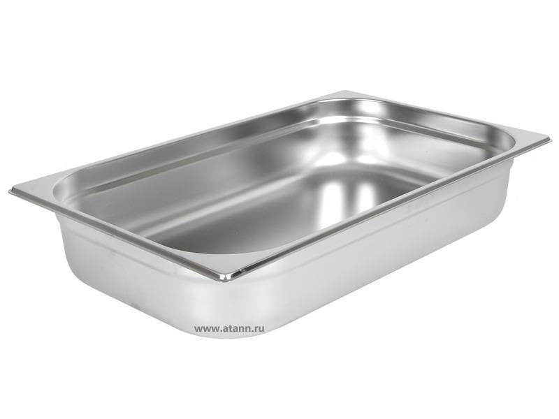 Гастроемкость 530*325*100мм GN 1/1 13,3л нерж Professional тм Appetite