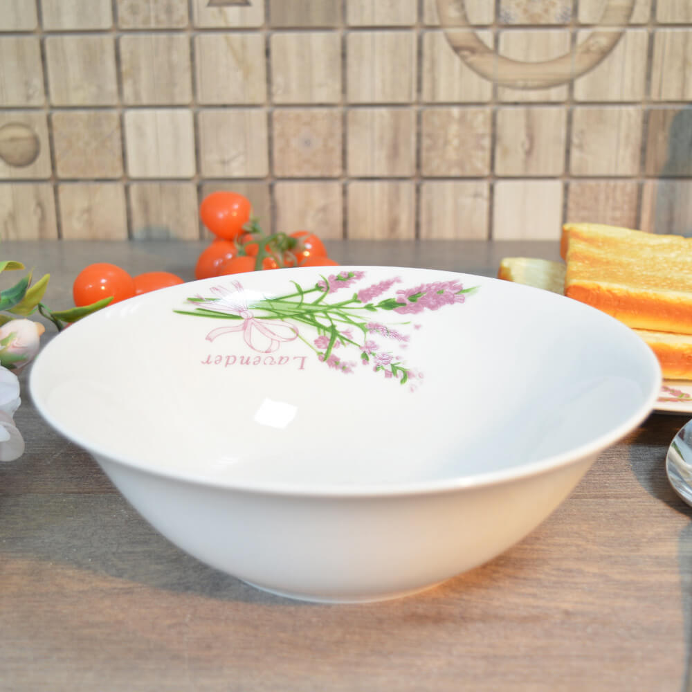 Салатник 970мл 20,5см Лаванда (эконом) (78289)