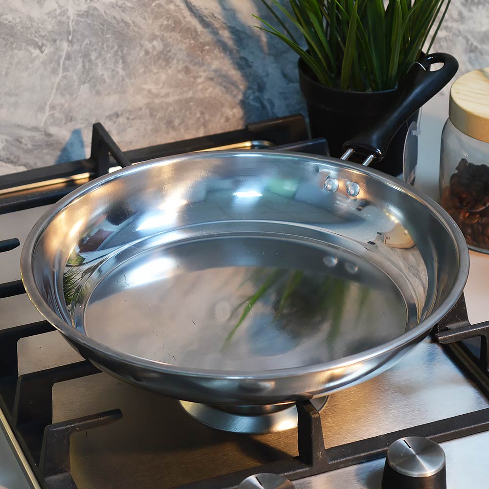 Сковорода 25см нерж