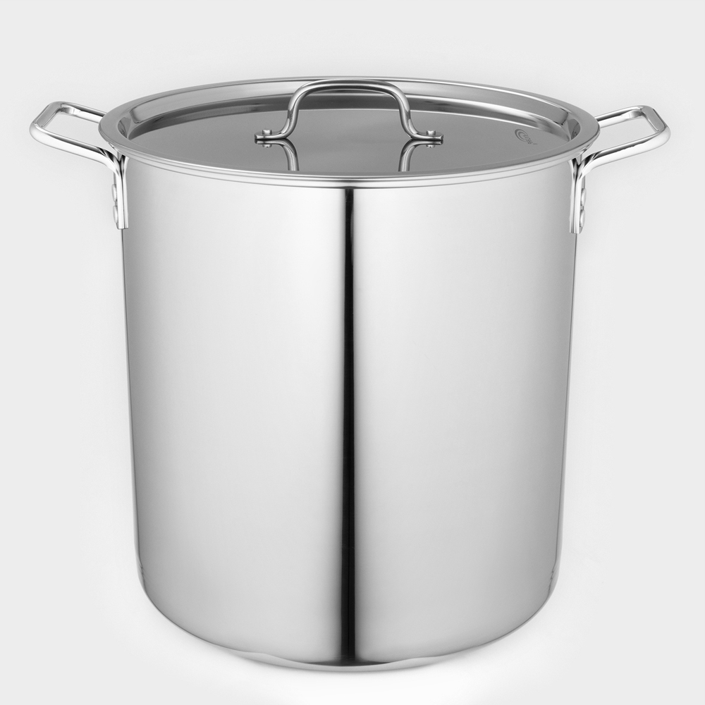 Котел 30л d36см h31см, капсульное дно, ТРС, цельнотянутый