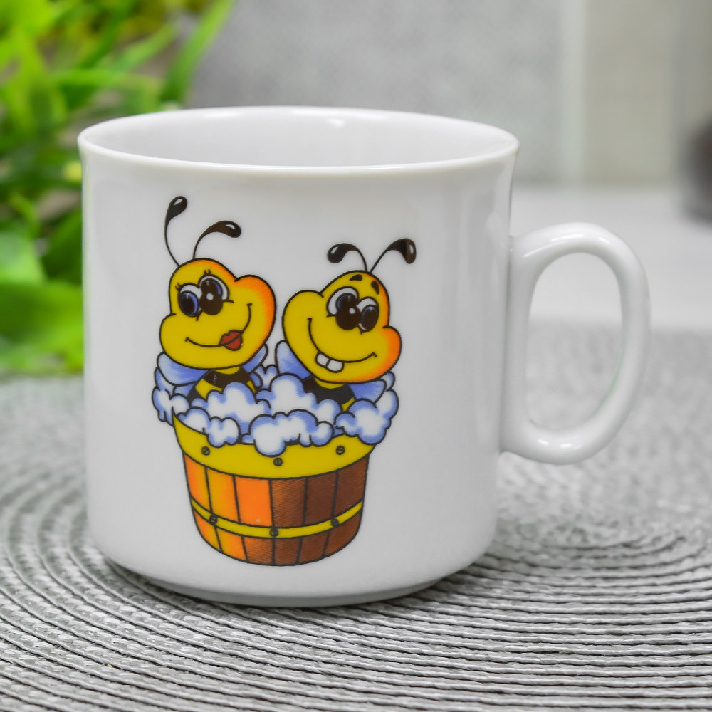 Кружка 200мл форма Непоседа Пчелы
