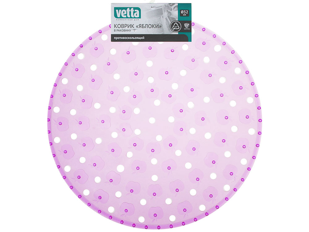 Коврик для раковины 32см противоскользящий