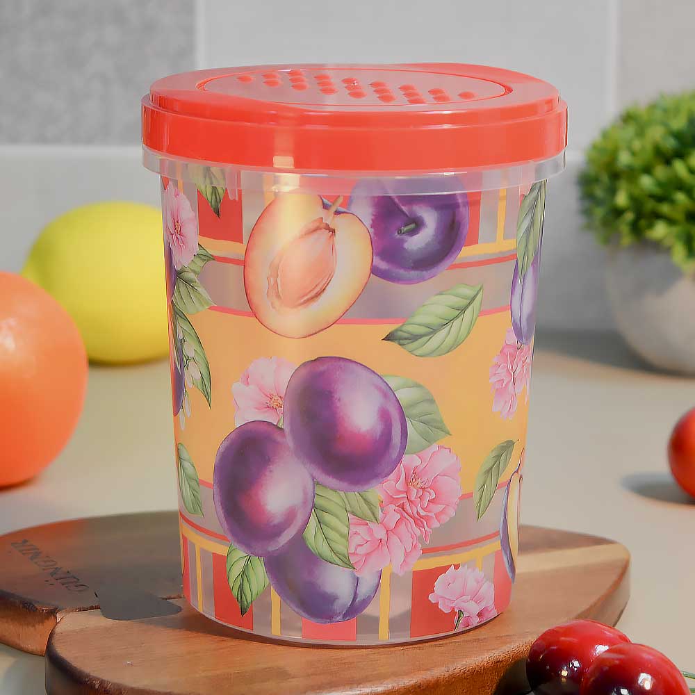 Банка с завинчивающейся крышкой 1л